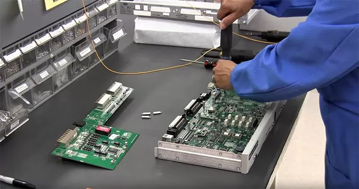 RTU Final Assembly at our Fresno Production Facility