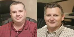 Bob Anderson and Duane Gunsch of Orlando Utilities Commission