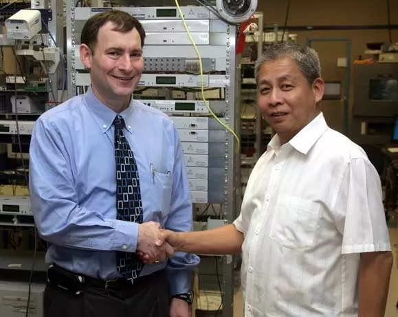 Eric Storm and Willie Ledesma Handshake