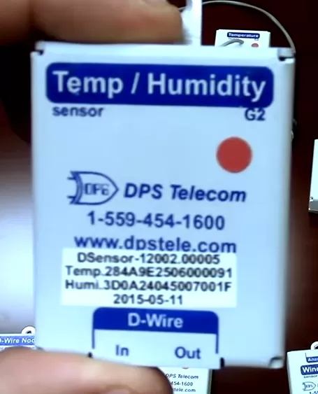 Temperature and humidity sensor