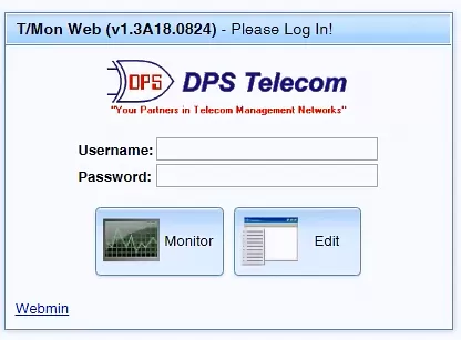 Web Interface Login